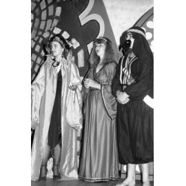 Dress rehearsal of an unidentified stage production, Ipswich, August 1981