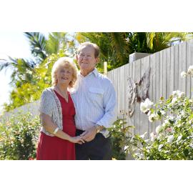 Valmai and Clyde Sippel are celebrating their 50th wedding anniversary, Ipswich, 9th May 2013