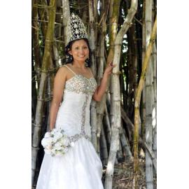 Chony Moore as Queen Helena at the upcoming Filipino Barrio Fiesta, Ipswich, 11th May 2013