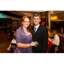 Roseanna Kerle and Lindsay Norman at the 2013 Ipswich Show Ball on Saturday night, Ipswich, 13 May 2013