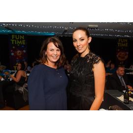Katie Cruickshank and Jessica Plant at the 2013 Ipswich Show Ball on Saturday night, Ipswich, 13 May 2013