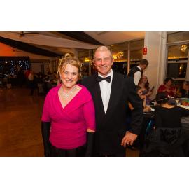 Margaret Ford and Tex Hipwell at the 2013 Ipswich Show Ball on Saturday night, Ipswich, 13 May 2013