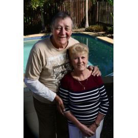 Wal and Jackie Milham of Tivoli celebrate their 50th wedding anniversary, Ipswich, 17 May 2013