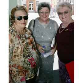 Jan Dinneen, Anne England and Evelyn Spall blue nursing service 50th, Ipswich, 6 February 2005