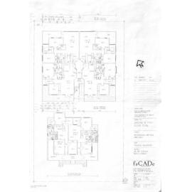 Proposed plan for unit development at The Terrace, no. 27, North Ipswich, 7 February 2005 