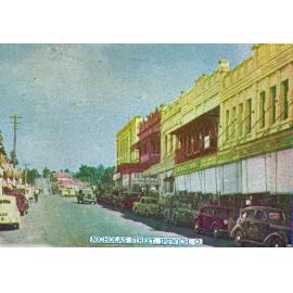 Nicholas Street, Ipswich, postcard, 1940s