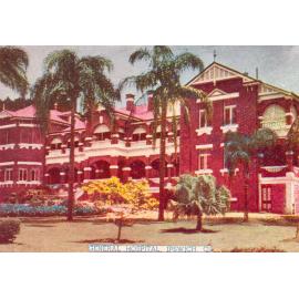 General Hospital, Ipswich, postcard, 1940s
