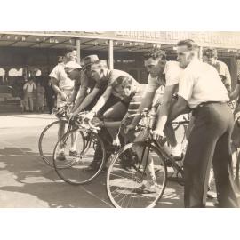 Road race, Brisbane Street, Ipswich, late 1940s, early 1950s
