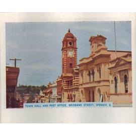 Postcard of Brisbane Street, Ipswich, early 1940s