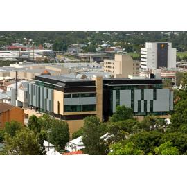 Panoramic view of Ipswich from Denmark Hill water tower, Ipswich, 2010