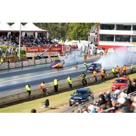 Drag racing at Willowbank Raceway, Ipswich, 2010