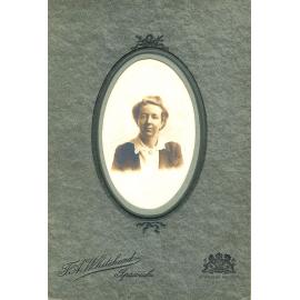 Estelle Cribb, teacher at Ipswich Girls' Grammar School, Ipswich, 1930