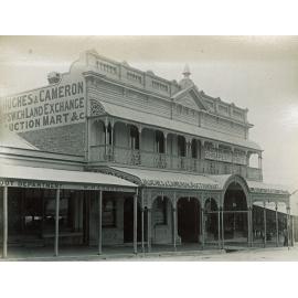 Hughes and Cameron, in the Auction Mart building on Nicholas Street, 1895-1899