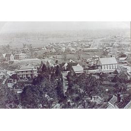 Panoramic view of Ipswich, prior to 1880