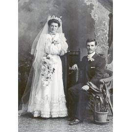 John William and Rachel Casey (nee Noble), Ipswich, 1907