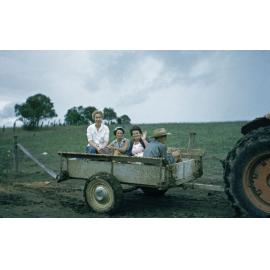 Wives of strikers at the Caledonian Mine, Thagoona, Ipswich, 1958
