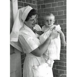 Sister Olive McAllister, Ipswich General Hospital, Ipswich, 1951