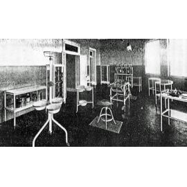 Operating theatre, Ipswich General Hospital, Ipswich, late 1910s