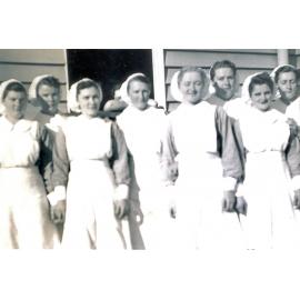 Nurses at Ipswich General Hospital, Ipswich, 1940s