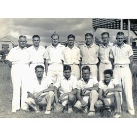 Johnson family cricket side, Ipswich, 1945-1946