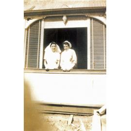 Sister Steinhart and Nurse Cossart, Ipswich General Hospital, Ipswich, 1940s