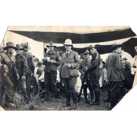 Thought to be members of the Queensland State Recruiting Band, Emerald, 1918