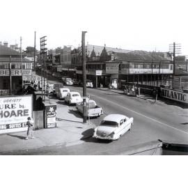 Corner Union and Nicholas Streets, Ipswich, early 1960s