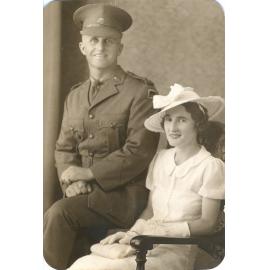 Wedding of David Smith Loudon and Anne Isobella Thomas, Goodna, 1940