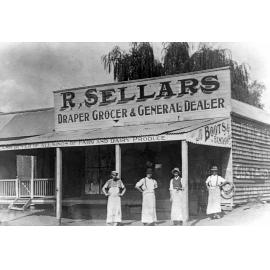 Store in John Street of R. Sellars & Co., Rosewood, c.1925