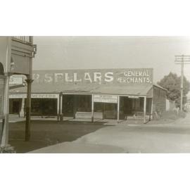 Robert Sellars shop at 44 John Street, Rosewood, Ipswich, c.1928