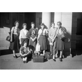 Group of Rangers at Ipswich Railway Station, Bell Street, Ipswich, 1960s
