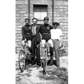 Ipswich representatives at the Australian cycling championships in Adelaide, SA, 1946