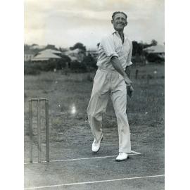 Len Johnson, Ipswich, Australian and Queensland cricketer, 1947-1948