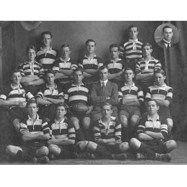 Ipswich Grammar School Rugby Union Team, Ipswich, 1917