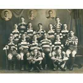 Ipswich Grammar School, First XV, Rugby Union team, Ipswich, 1918