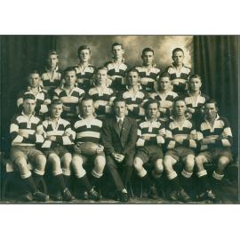 Ipswich Grammar School, 1st Football Team, Rugby Union, Ipswich, 1930