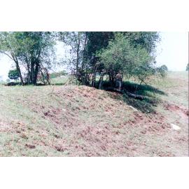 Site of the former Bremer Mills, facing the Bremer River, Bundamba, Ipswich, 1991