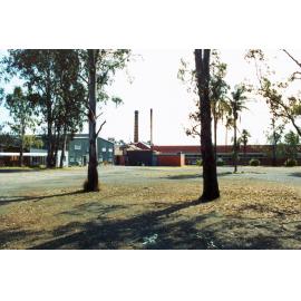 Parts of the old Ipswich (Morris) Woollen Mills, 17 River Road, Redbank, Ipswich, 1991