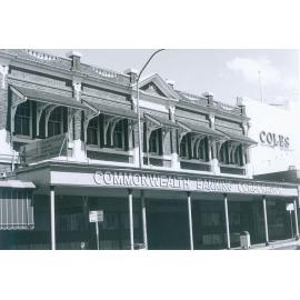 Commonwealth Bank temporary premises, Nicholas Street, Ipswich, late 1960s