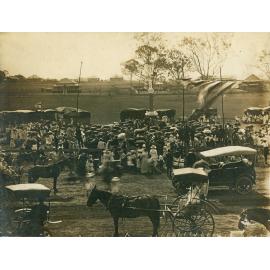 Unveiling of Honour Stone at Cameron Park, Booval, Ipswich, 1919