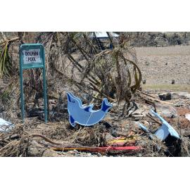 Dolphin Pool after flood at Colleges Crossing, Chuwar, Ipswich, 2011