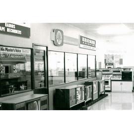 Interior of R T Edwards & Sons, 66 East Street, Ipswich, c.1981