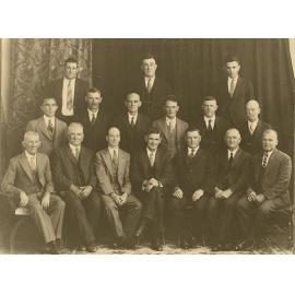 Moreton Shire Council group, Ipswich, 1934