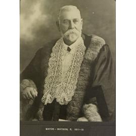 Richard P Watson, Mayor of Ipswich in 1911 - 1912, Ipswich, n.d.