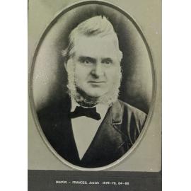 Josiah Francis, Mayor of Ipswich in 1878 - 1879, 1884 - 1886, Ipswich, n.d.