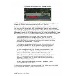 Willowbank's History and Association with RAAF Amberley