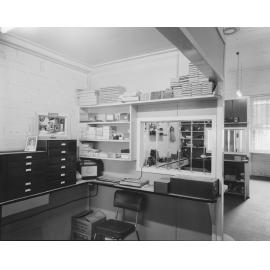 Ipswich Photographic Centre office, 111 Brisbane Street, Ipswich, 1958