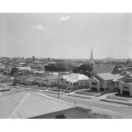 Panoramic view of Ipswich from South Street, Ipswich, 1958