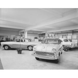 Faulkner Motors Show Room, Mannicarna, Brisbane Street, Ipswich, 1958