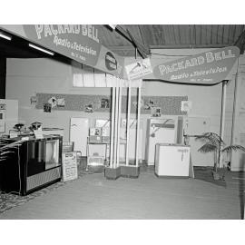 Packard Bell Radio & Television display, Ipswich Show, Ipswich, 1958-1960
